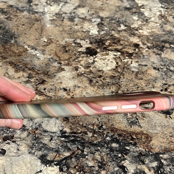 iPhone 12/13 Mini Multicolor Swirl Otterbox Phone Case - Picture 5 of 6